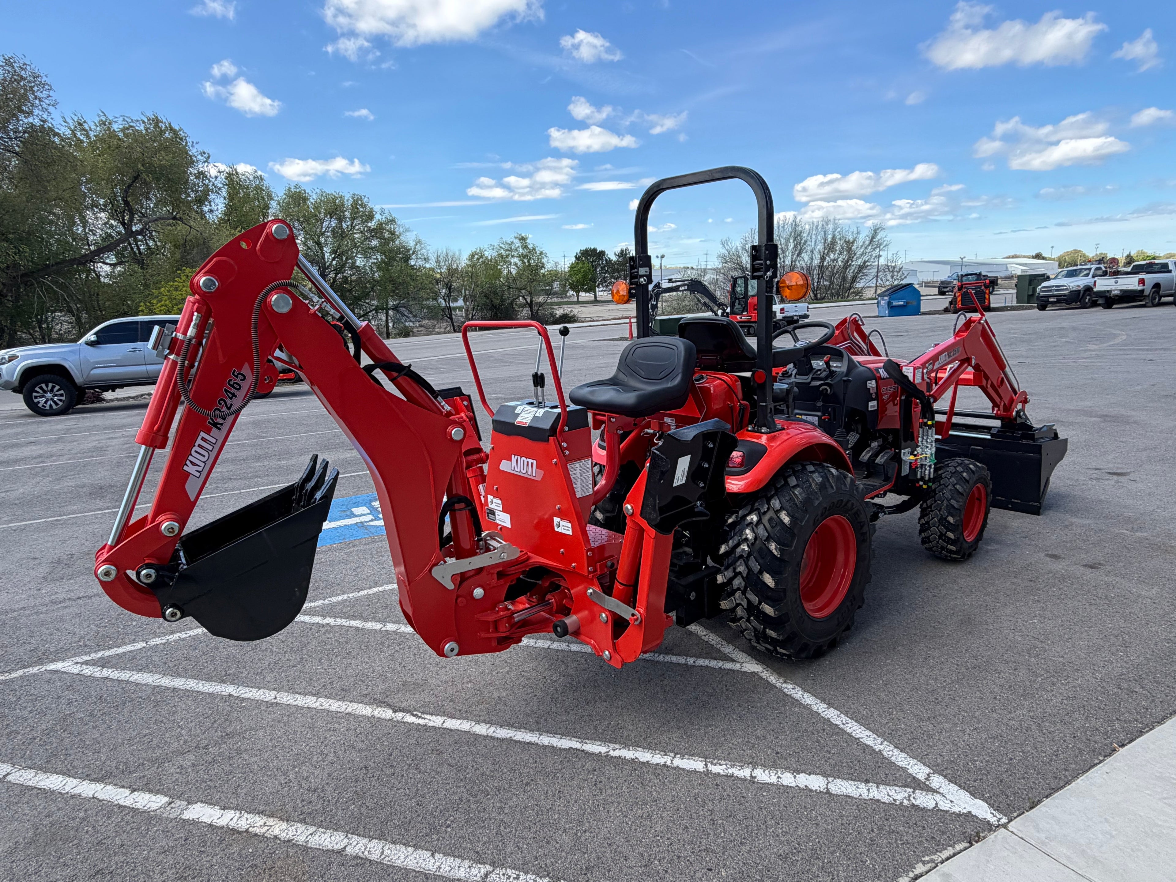 2026 KIOTI CX~2510H W/BACKHOE! 0% FINANCING AVAILIBLE