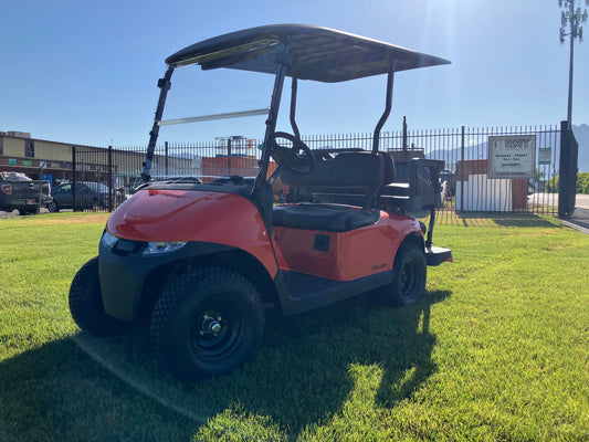 2025 EZGO VALOR 4- Lead Acid Electric- Orange Color- Closeout price