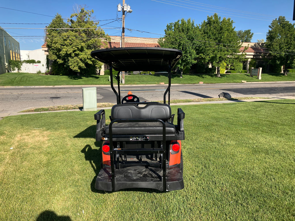 2025 EZGO VALOR 4- Lead Acid Electric- Orange Color- Closeout price