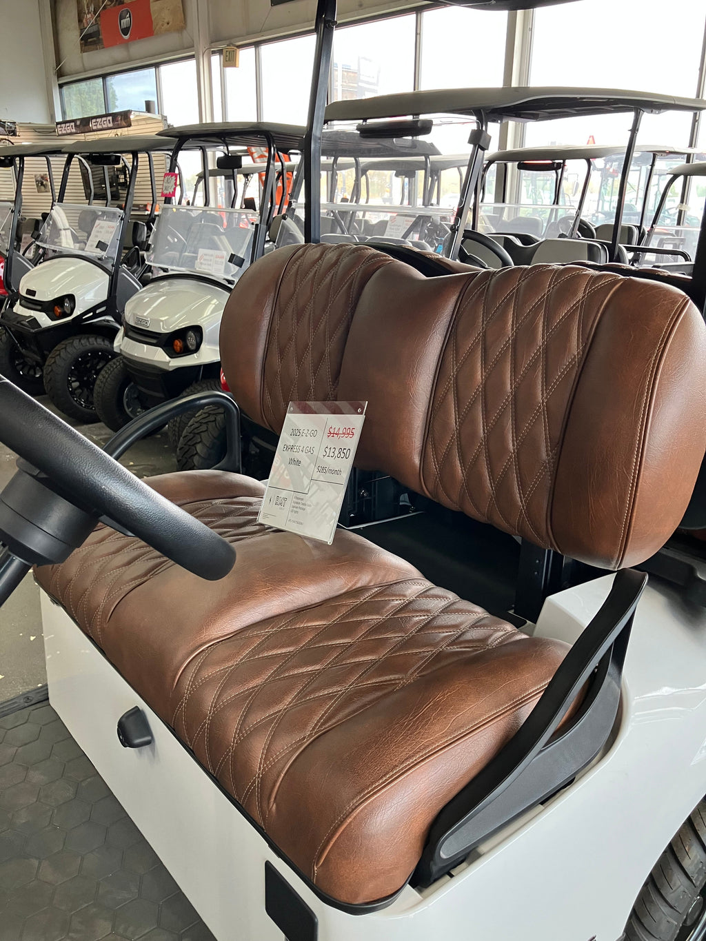 NEW 2025 EZGO EXPRESS 4 GAS