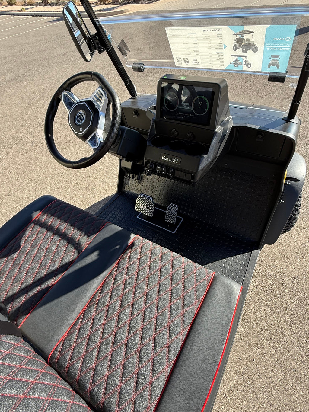 2026 Kandi Kruiser 4Pro Forward B Lithium Golf Cart