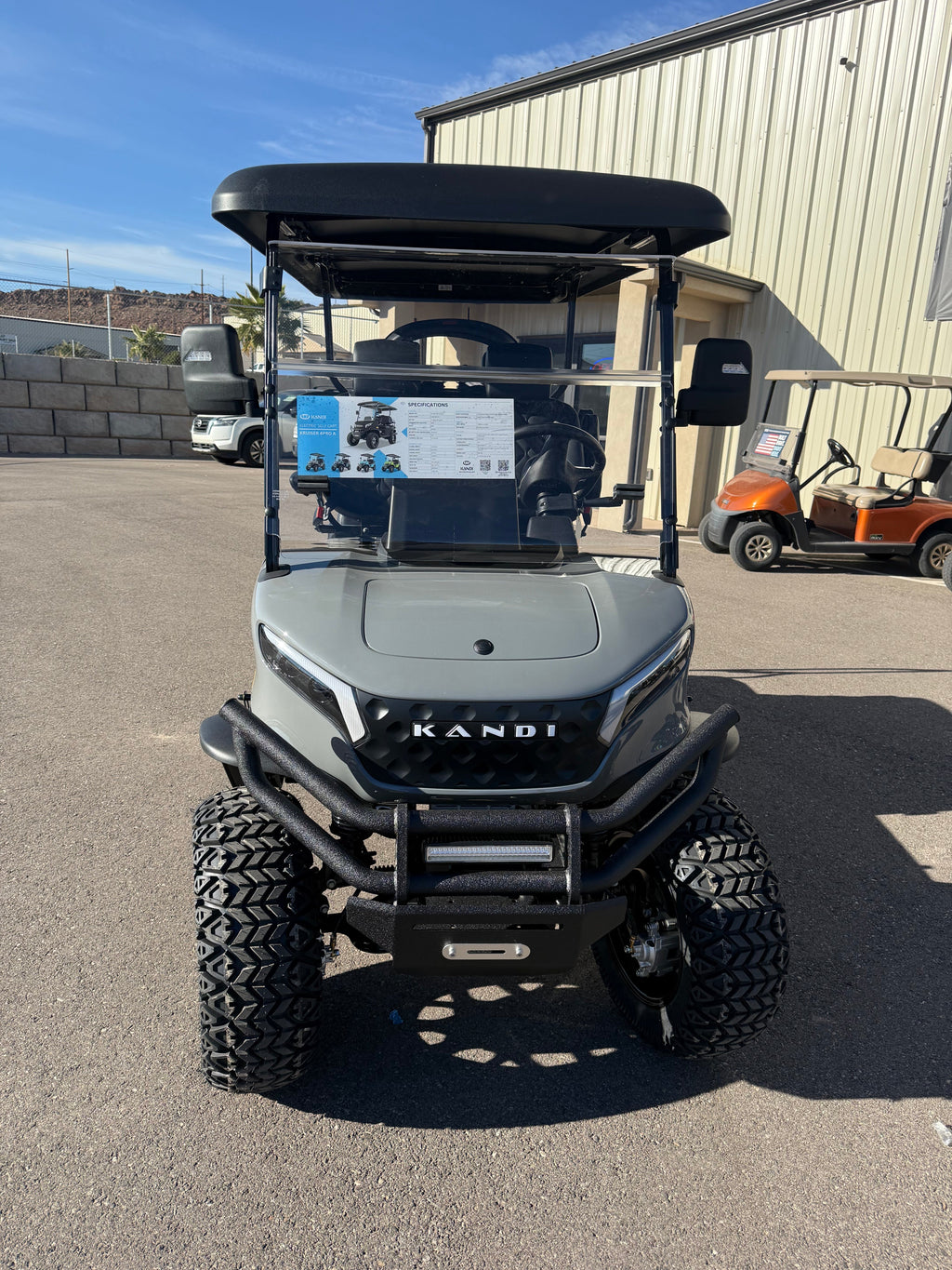 New 2026 Kandi Kruiser 4Pro B Lithium Golf Cart