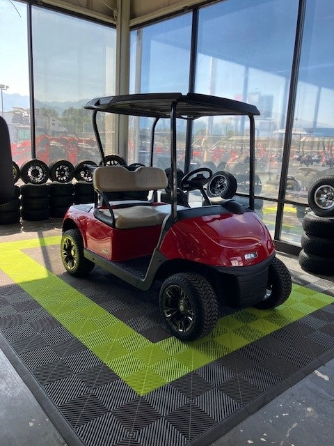 Refurbished RED EZGO RXV ELiTE Golf Cart – Now Available in Salt Lake City