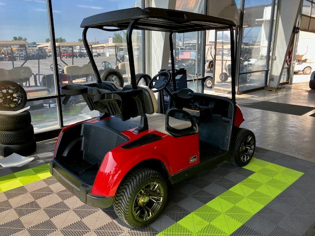 Refurbished RED EZGO RXV ELiTE Golf Cart – Now Available in Salt Lake City