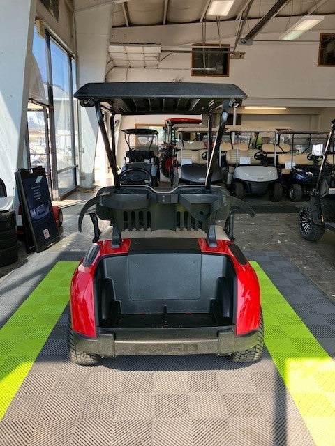 Refurbished RED EZGO RXV ELiTE Golf Cart – Now Available in Salt Lake City