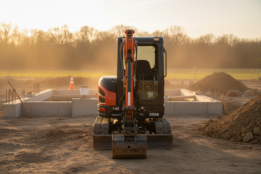 2026 Kioti Mini Excavator MX 350AE